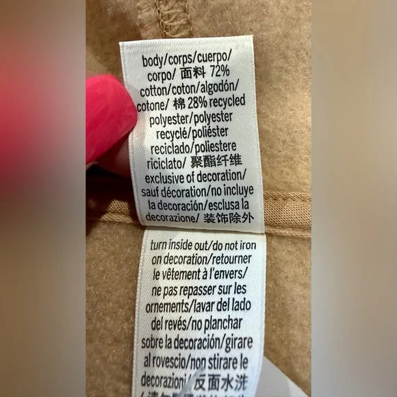 NWT Victoria’s Secret PINK Half Zip Campus Hoodie - Picture 5 of 13